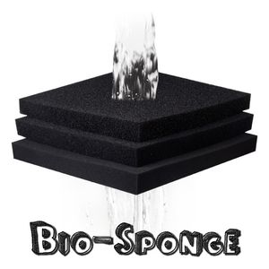 100x100x5cm Haile tic Bio Sponge Filter Media Pad Cuttofit Foam for rium Fish Tank Koi Pond Porosity Y200917