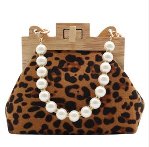 Роскошные женские сумки мода леопардовый клатч мешок на плечо женщины элегантный маленький дизайнерский дизайнер кожаная сумка по кровату
