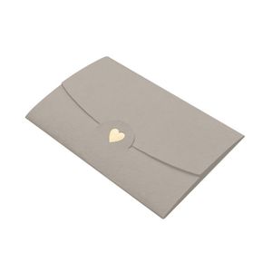Gift Wrap 20pcs DIY Loving Heart Envelopes Classical Office Mini Business Card Multifunction Craft Notes Wedding Paper PocketGift
