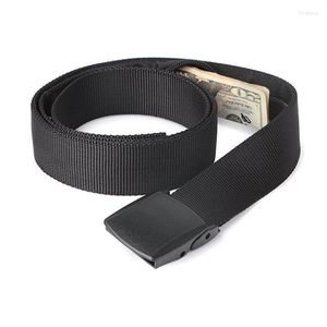Belts 120cm Travel Hidden Cash Anti Theft Waist Belt Packs Pouch Wallet Hiding Money Bag For Men Womans BeltBelts Fred22