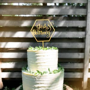 Gelin ve damat düğün isimleri için kişiselleştirilmiş özelleştirilmiş isim kek topper 220618