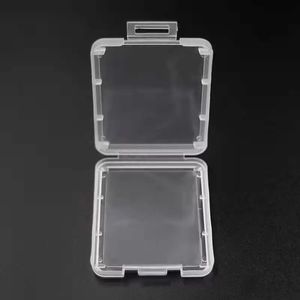 Nytt skydd Case Card Container Memory Card Boxes Tool Plastic Transparent Storage Box Mini Lätt att bära lådor