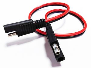 Conectores De Cable Rápido al por mayor-Cable de conector de extensión SAE a SAE de cm de longitud Cable de desconexión rápida Envío gratis