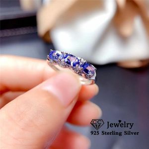 Cluster Rings Passed Diamond Test Stone Moissanite 925 Sterling Silver Single Row Drill Women Classic Fashion Engagement Fine 3220Cluster Cl