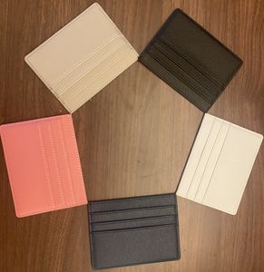 Fashion Card Holders 7 card slots Womens men Purses With Box Designer purse Double sided Credit Cards Coin Mini Wallets 5 colors P50117 on Sale