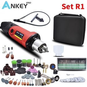 480W Power Tools Electric Grinder Dremel Rotary Mini Gravering Tool Set Cordless Drill Accessories Wireless Machine Bit 201225