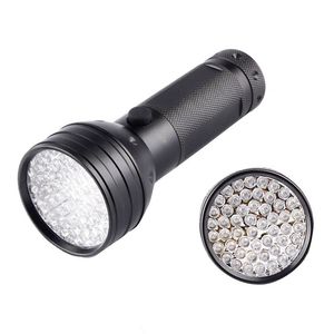 UV Flashlight Black Light, Torches Uvlights 51 LED -matchning med PET -lukt Eliminator Ultraviolet Blacklight Pet Urine Detector Usalight