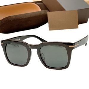 Luxus Star Herren quadratisch polarisierte Sonnenbrille UV400 Verlaufsglas importiert Planke Vollrand 50-22 für verschreibungspflichtige Sonnenbrillen Schutzbrillen Fullset Design Case