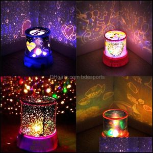Party Favor Event Supplies Festive Home Garden Romantic Sky Star Master Led Night Light Projector Lamp Amazing Christmas Gift 972 B3 Drop