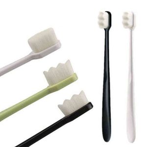 Toothbrush 1 Ultra Fine Soft Brush Nano Antibacterial Bristles Dental Gum Deep Cleaning Portable Travel 0312