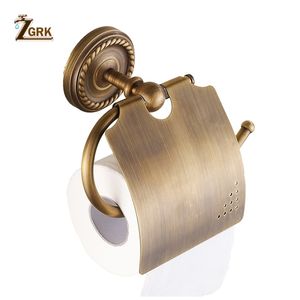 ZGRK Porta carta Ottone massiccio Porta rotolo di carta dorata Porta carta igienica Porta fazzoletti Bagno Accessori per il bagno T200425