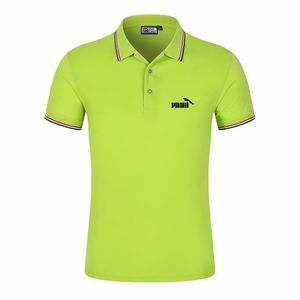 Designer Golf T Shirt Lapel krótko rękawowe letnie ubrania handlowe Firma haftowa haft haftowa haft haftowy