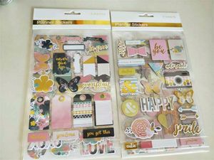 Gift Wrap CRAFT Never Give Up 3D Die Cut Self-adhesive Stickers For Scrapbooking Happy Planner/Card Making/Journaling ProjectGift