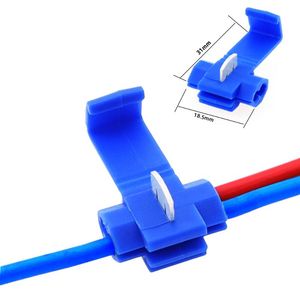 Outros acessórios de iluminação 10pcs/20pcs conector de fio bloqueio escocês snap awg22-10 sem quebrar o cabo de barra isolada em emenda rápida elétrica elétrica