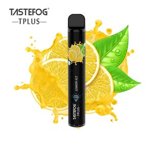 最高品質のTASATEFOG TPLUS 800 PUFFSUSELABLE VAPE PEN 2ML 2％550MAH 11Flavors