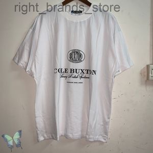 Foto real CB Cole Buxton T-shirt Oversize Casual Men Women Cole Buxton Camise