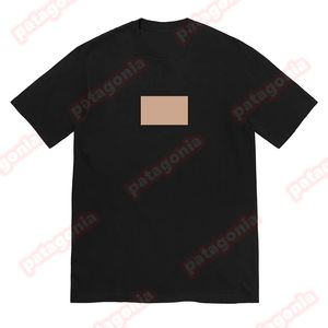 Sommer-T-Shirt Herren-Designer-T-Shirts Mode Schwarz Weiß Kurzarm-T-Shirts Frau Musterdruck Tops Größe S-XL