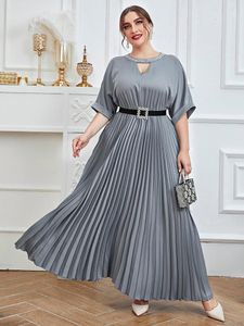 Plus storlek klänningar kvinnor stor maxi 2022 sommar lyxig designer lång chic elegant kvällsfest bröllop festival klädplus