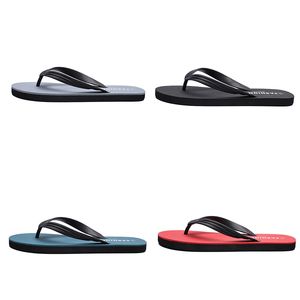 Männer Slide Mode Slipper klassisch schwarz grau blau lässig Strandschuhe Hotel Flip Flops Sommer Rabattpreis Outdoor Herren Hausschuhe