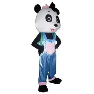 2022 Halloween Panda Maskotki Kostium Najwyższej Jakości Animal Theme Charakter Karnawał Dorosły Rozmiar Fursuit Boże Narodzenie Birthday Party Dress
