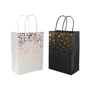Valse wimpers 5/10/20/30/50 stukken Gift Bags met handvat voor souvenir roze/zwart/zwart wit bulk groothandel wimpersverpakking BusinessFalse