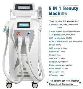 3000 watts 4 in1 Máquina de remoção de tatuagem IPL multifuncional IPL Vascular Pigmment Terapia a laser 5 filtros OPT Tattoo/