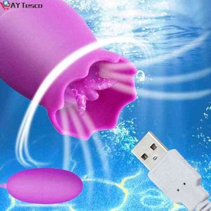 Nxy sexägg ay tesco 12 snelheden tong orale likken vibratorer USB vibrerende ei g-spot vagina massage klitoris stimulatorsksspeeltjes voor 1110