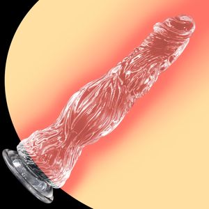 Enorme dildo femmina masturbatore G-spot Orgasme Big False Penis con ubce Copone sexy sexy giocattoli per donne button/spina vaginale lesbica