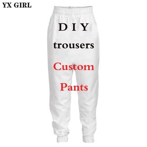 3D baskı diy özel tasarım erkek kadınlar pantolon hip hop joggers pantolon damla toptancı tedarikçileri droper 220613 için