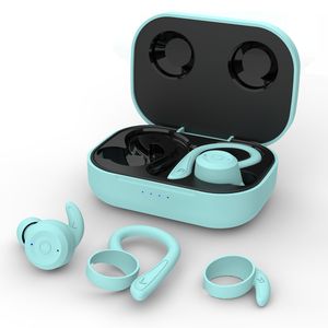 T20 Bluetooth hörlurar storkapacitet Öronkrok Ny sport Vattentät Running TWS In-Ear True Wireless Headset Hörlurar