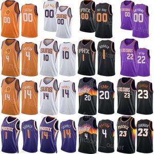 Skärmtryckt basket Javale McGee Jersey 00 Cameron Johnson 23 Cameron Payne 15 Dario Saric 20 Elfrid Payton 4 Landry Shamet 14