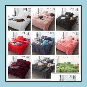 Çarşaf setleri yatak malzemeleri ev tekstil bahçe ll mercan polar yatak sayfası kış kalınlaşmış dört parçalı set tasarımcı dha