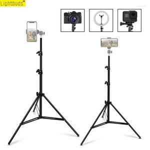 Tripods 1.1m/1.6m/2.1m Graphy Stan Tripod With 1/4 Screw Softbox The Light Stand Is Suitable For Studio Mobile Live Broadcast Fill Loga22