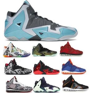 Lebrones de alta calidad 11 8 Hombres Zapatos de baloncesto 11s 8s Gamma Blue What The Graffiti Away Army Slate Hardwood Classic Gym Gym Red 2022 Sneakers