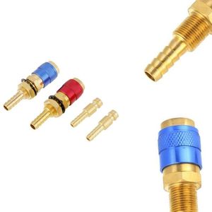 Ferramentas pneumáticas 2pcs Adaptador refrigerado a água Coupling rápido adequado para a tocha de soldagem TIG