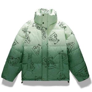 Thicken Down Jacket Men Fashion Warm Parkas Coats 2021 Mens Winter Casual Windbreaker 90% White Duck Down Feather Jackets Coat T220802
