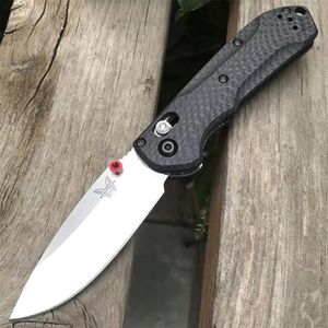 Wholesale multifunctional knives resale online - Benchmade outdoor hunting knife CPM S90V blade high hardness carbon fiber handle multifunctional survival edc double action