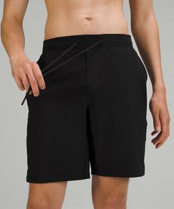 Lu verão esporte dos homens yoga correndo shorts jogging fitness corrida treino leggings secagem rápida dos homens treinamento ginásio calças atléticas lulu 69op