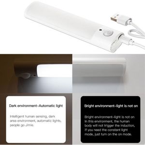 Moduły inteligentnej automatyzacji czujnik ruchu światło bezprzewodowe LED Nocne ładowce USB lampa do szafki kuchennej szafy schodowe podświetlenie