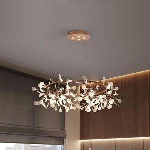 Lampy wisiork Nordic żyrandol nowoczesny salon kreatywna restauracja Firefly osobowość prosta projektant sypialni lampypendant