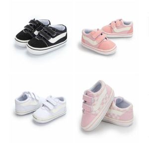 Baby Shoes Infat Girl Boy Unisex Canvas Shoes Cotton Sole Flat Toddler First Walkers Baby Accessories Crib Shoes Newborn GC1452