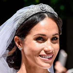 Luxe Oostenrijkse steentjes Meghan Princess Crown Crystal Bridal Tiaras Diadeem For Women Wedding Hair Accessoires Sieraden