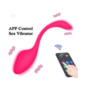 Sex toy massager New Style Mobile Phone App Remote Control Flirting Adult Toys for Women