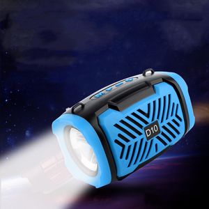 D10 novo sem fio exterior Bluetooth Speaker Telefone Móvel Subwoofer Creative Mini Cartão Pequeno Áudio