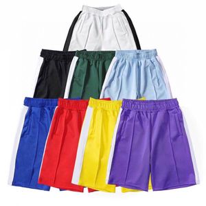 mens shorts knee length short basketball elastic waist loose hip hop Letter Casual Summer Beach sportwear