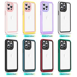 حالات هاتف مضغوطة من Proghed Matte Hard Pc Fors For iPhone 14 13 12 Mini 11 Pro Max XS XS XR 7G 8 Plus A13 A33 A53 S22 Cover Contraving Case