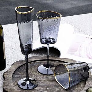 Crystal Creative Whisky Red Wine Cup Bicchieri colorati Calice da champagne in stile europeo Regalo Szklanki