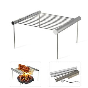 Wholesale used bbq grills for sale - Group buy Portable Stainless Steel BBQ Grill Folding BBQ Grill Mini Pocket BBQ Grill Barbecue Accessories For Home Party Outdoor Park Use