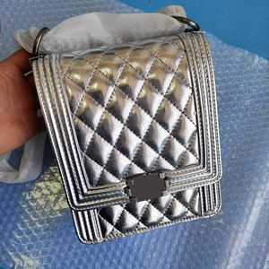 France Womens Classic Mini Flap Caviar Leather Bags Calfskin Ladies Cartable Shoulder Cross Body Handbags Multi Pochette Outdoor Sacoche Luxury Designer Tote 20CM