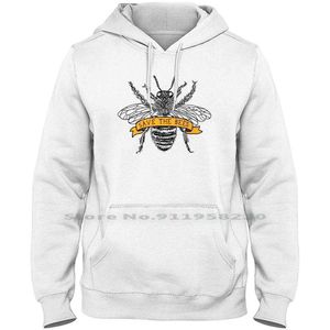Сохранить пчелы мужчин женщин с капюшоном пуловер свитер 6XL большой размер хлопчатобумажные животные права медовые пчелы SM
